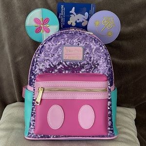 Mickey Mouse Main Attraction - It’s a Small World Loungefly